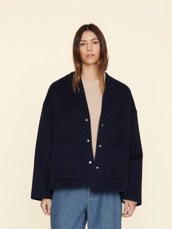 Dark Navy Reeva Jacket - Image 3