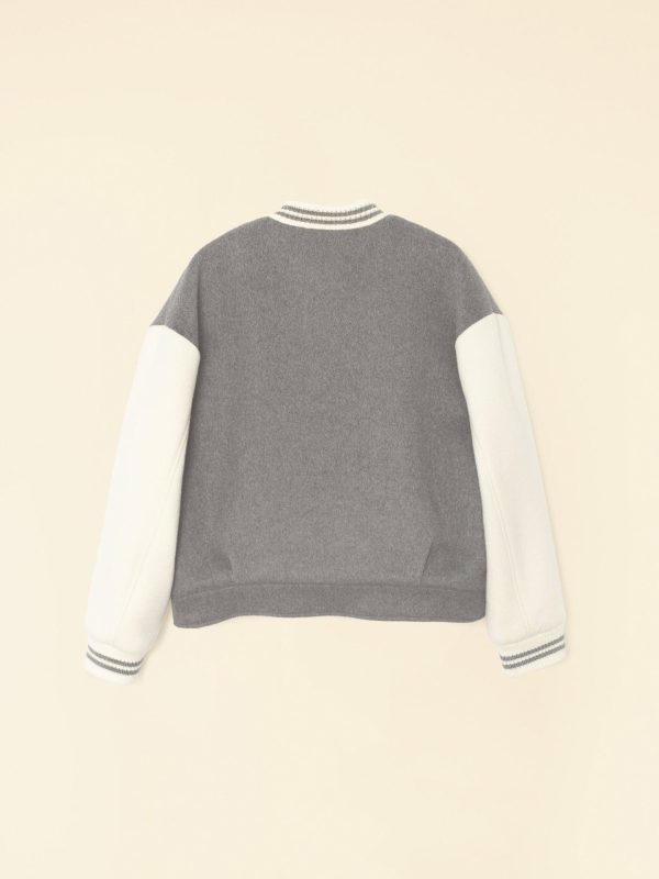 Gravel Chalk Varsity Jacket - Image 5
