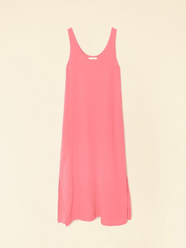 Sunset Coral Amelin Dress - Image 3