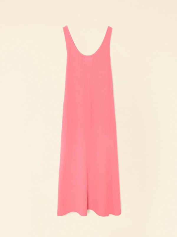 Sunset Coral Amelin Dress - Image 4