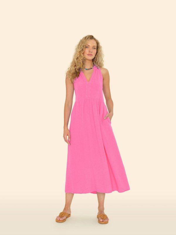 Hot Pink Liza Dress