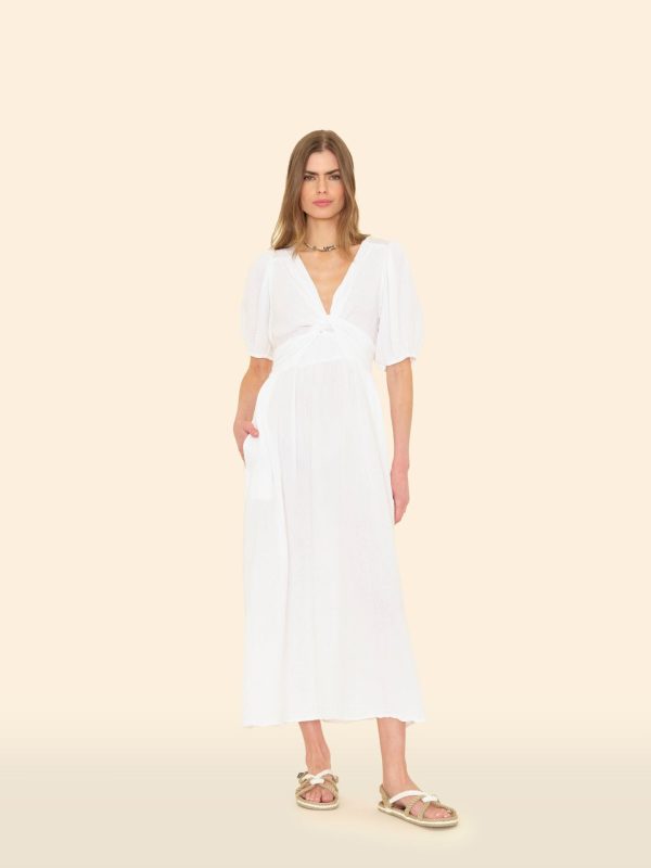 White Lawsyn Dress
