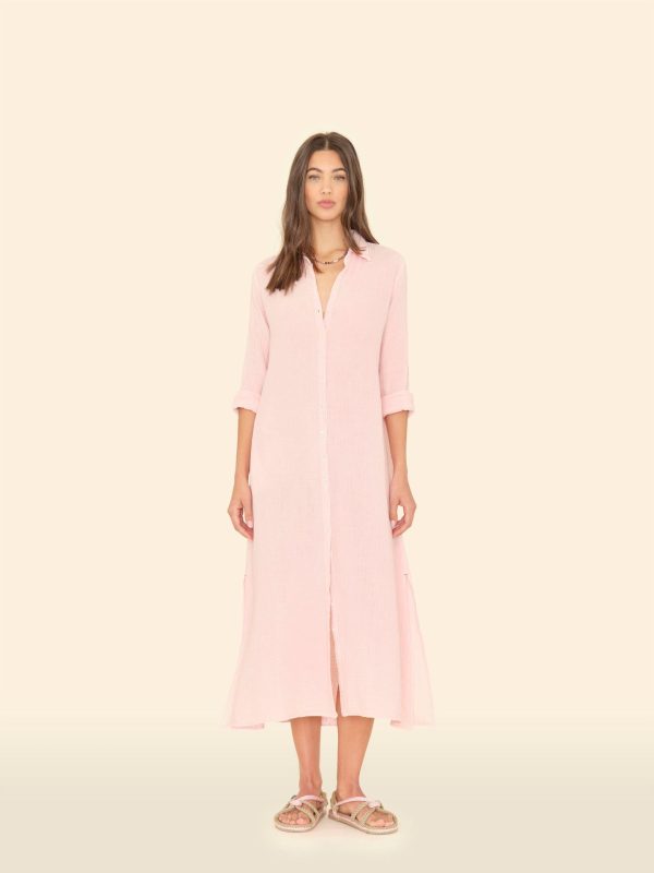 Opal Pink Boden Gauze Dress
