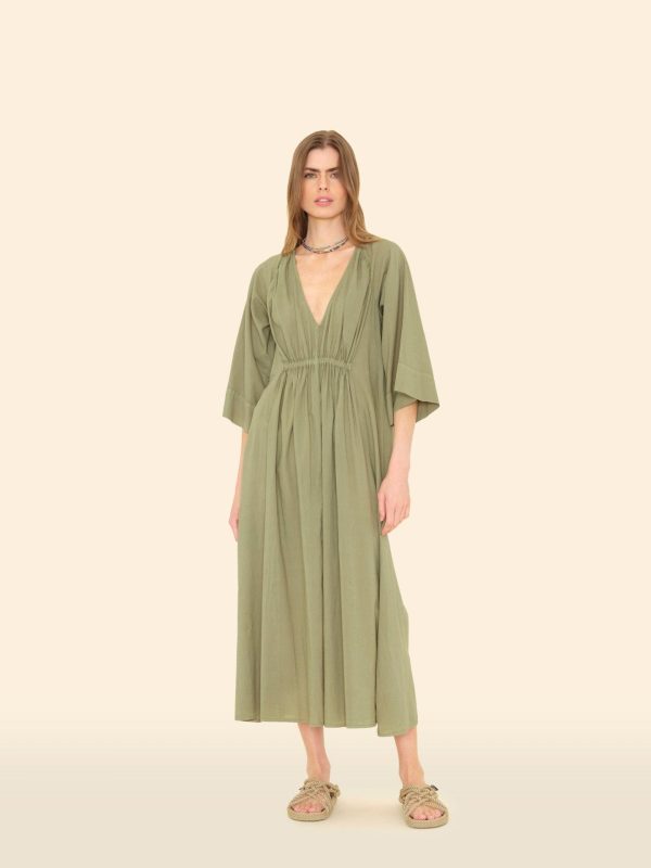 Dark Seagrass Angela Dress