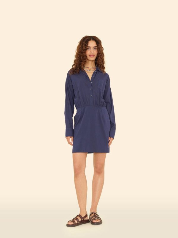 Navy Loulou Dress