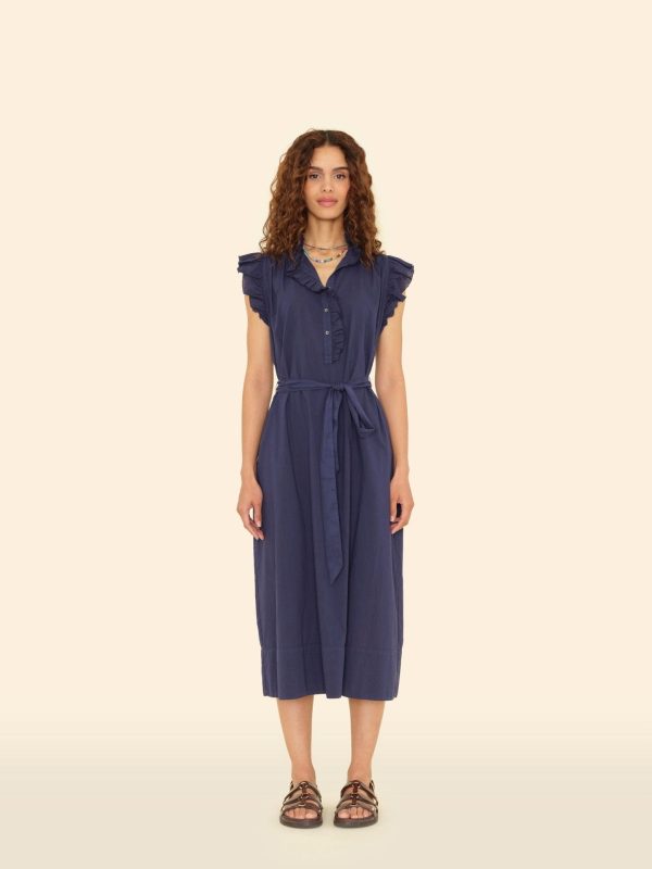 Navy April Dress - Image 3