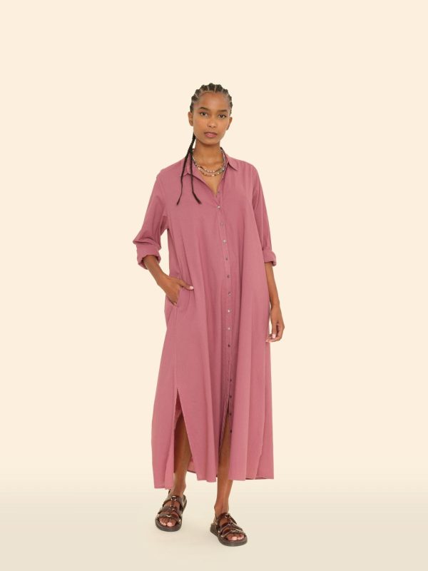 Maroon Boden Dress - Image 3
