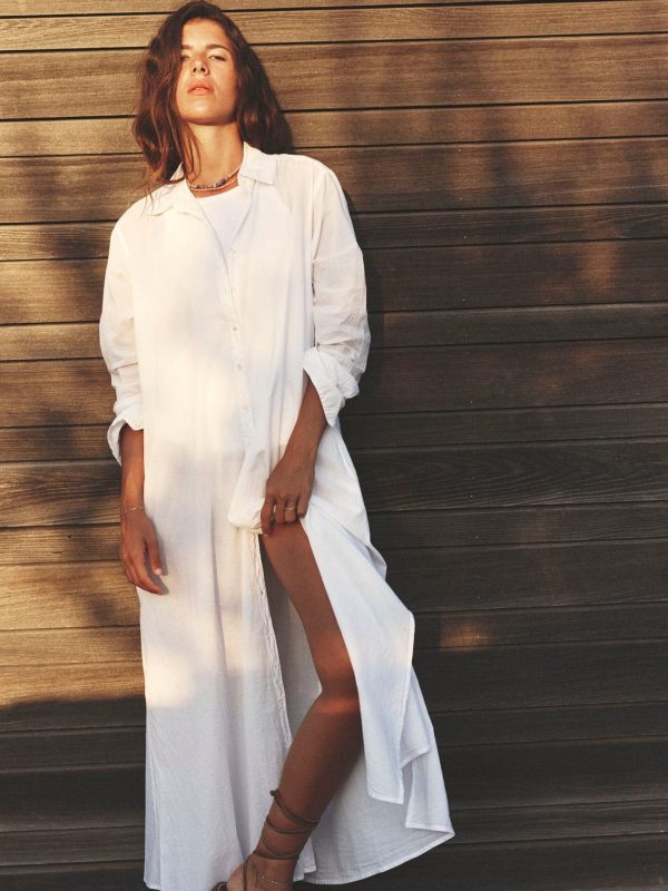White Boden Dress