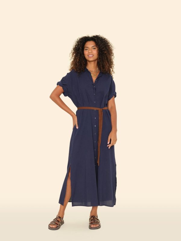 Navy Linnet Dress - Image 2