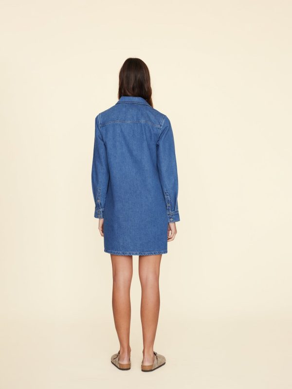 Deep Indigo Max Denim Dress - Image 2