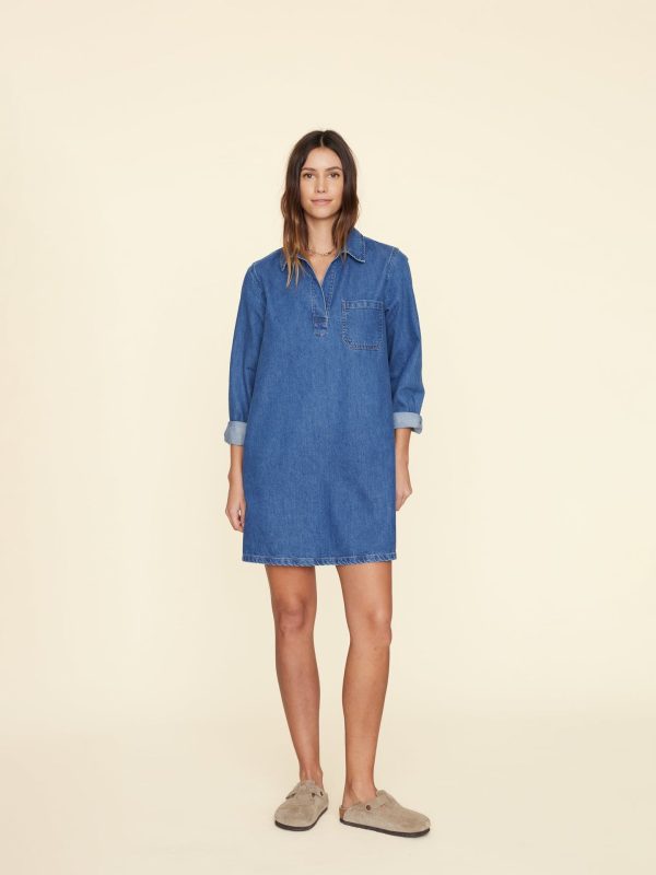 Deep Indigo Max Denim Dress - Image 3