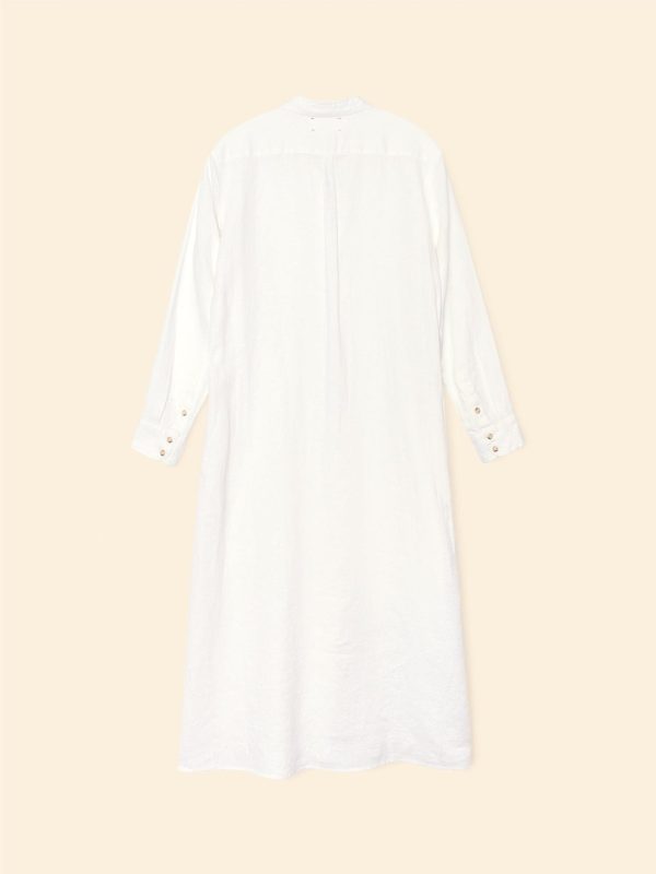White Boden Linen Dress - Image 4