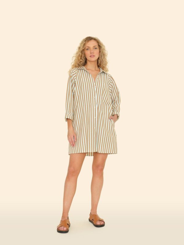 Tobac Green Flora Dress