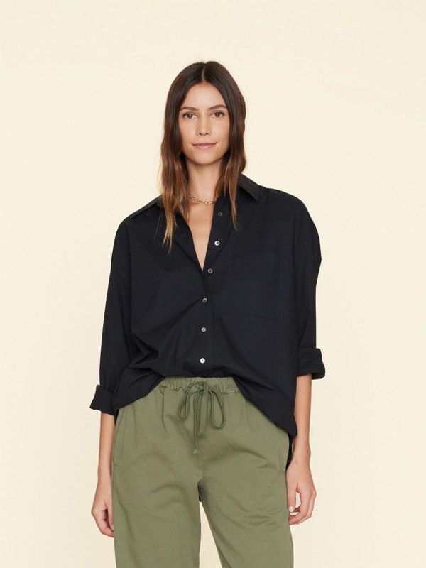 Jet Black Sydney Crisp Shirt - Image 2