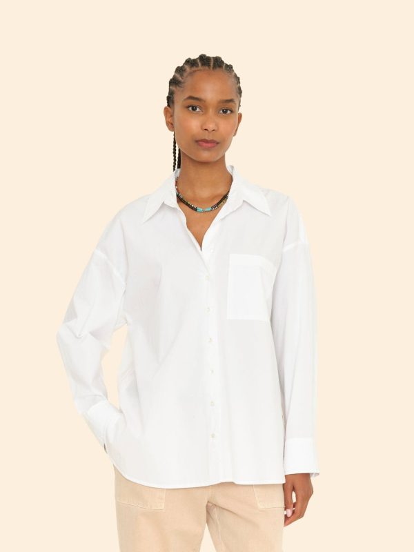 White Sydney Crisp Shirt