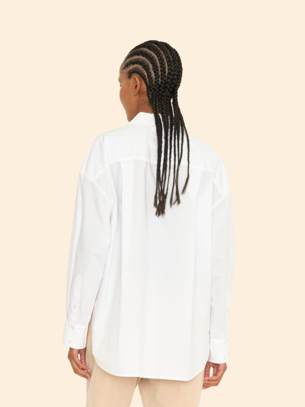 White Sydney Crisp Shirt - Image 3
