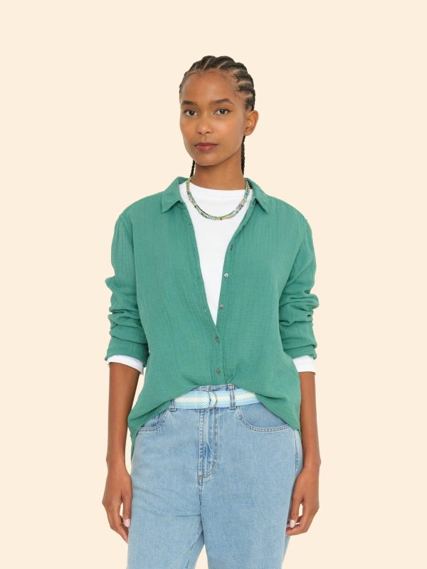Bottle Green Scout Shirt - Image 3