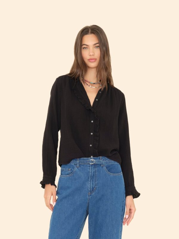Black Gillian Shirt