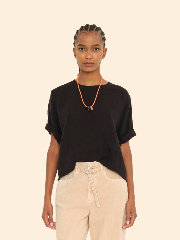 Black Carson Top