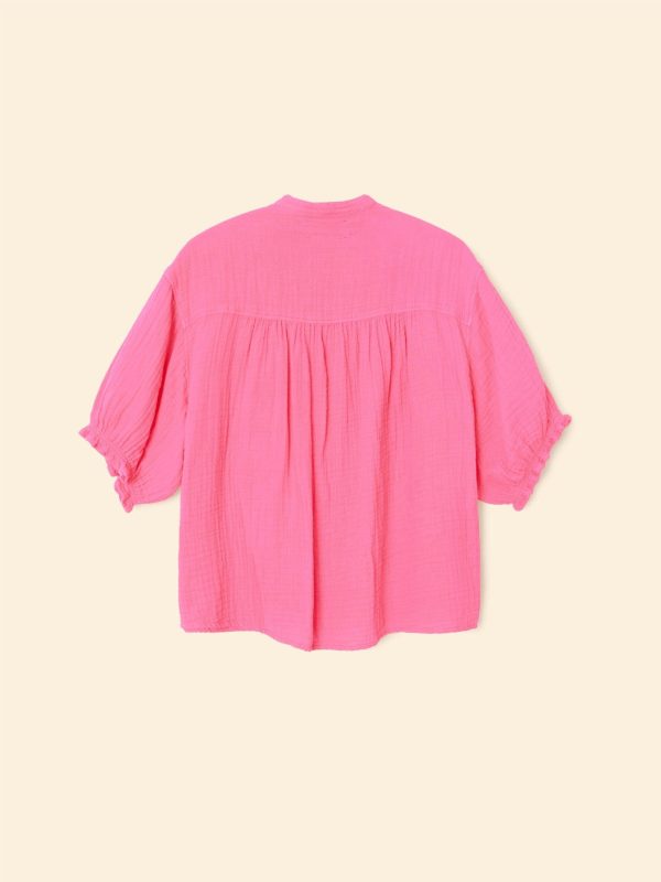 Hot Pink Alyss Shirt - Image 2