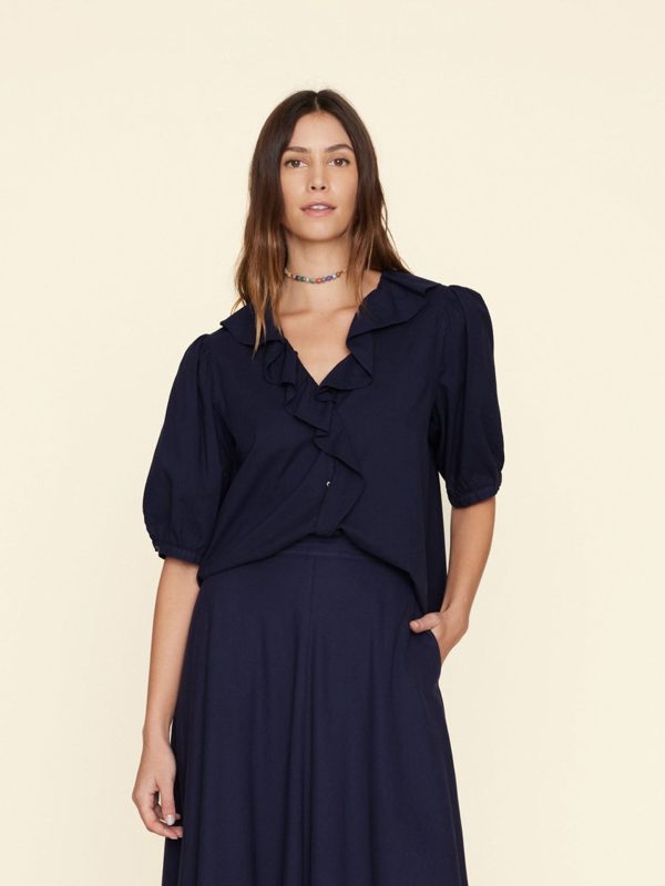 Navy Caspia Top - Image 2