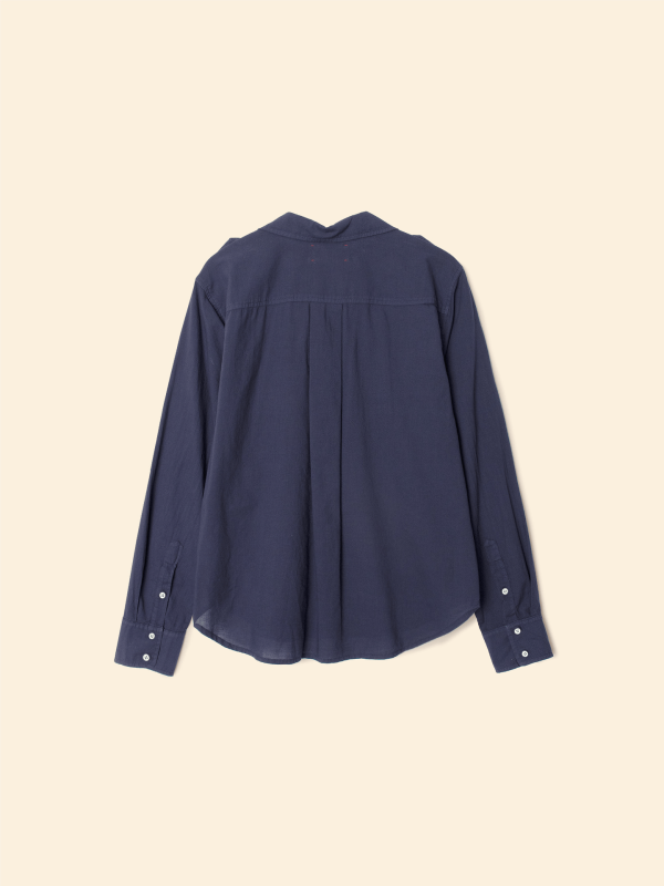 Navy Phoebe Shirt - Image 4