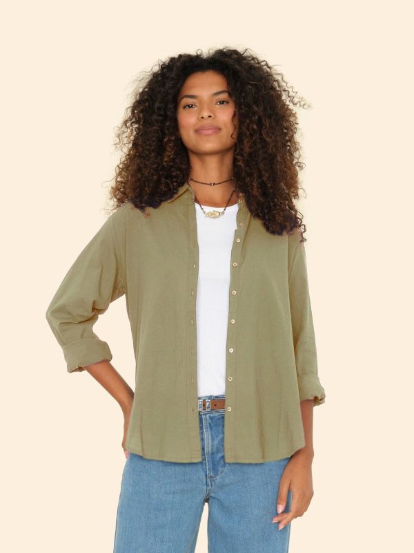 Dark Seagrass Beau Shirt - Image 2