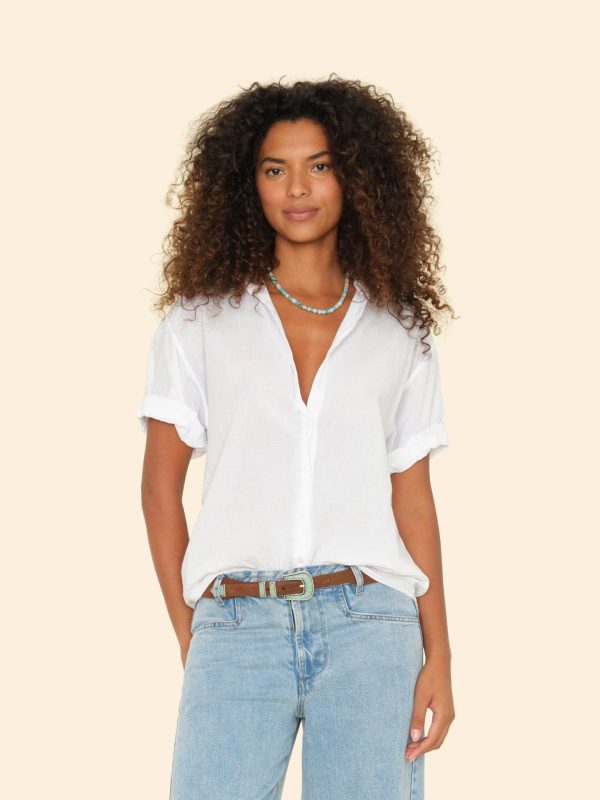 White Channing Shirt - Image 2