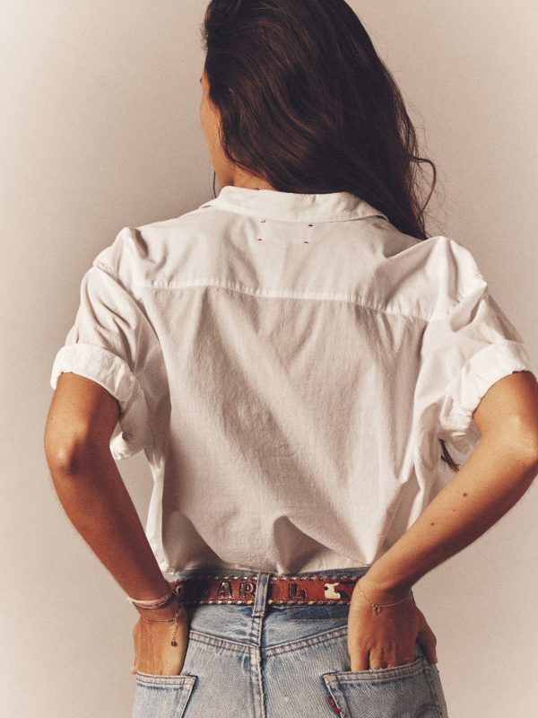 White Channing Shirt - Image 3