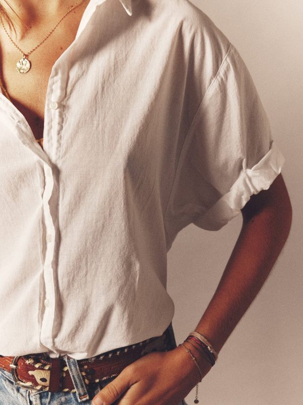 White Channing Shirt - Image 5