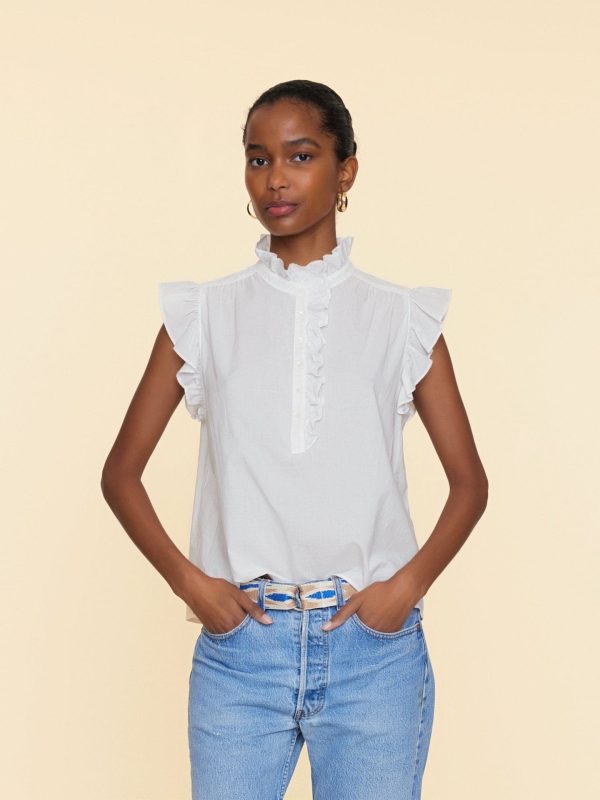 White Brenna Top