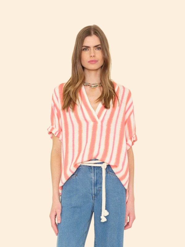 Sunset Pink Avery Top