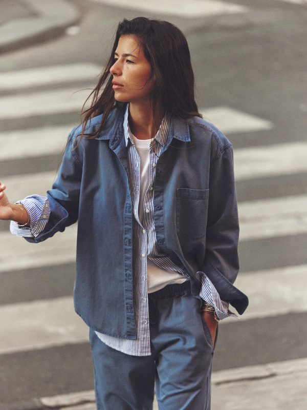 Blue Storm Asher Twill Shirt - Image 2