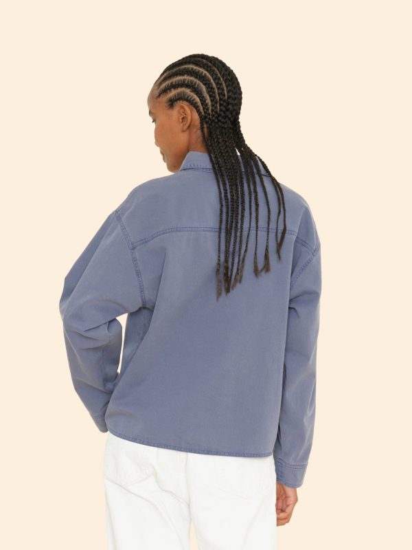 Granite Blue Grady Twill Top - Image 2