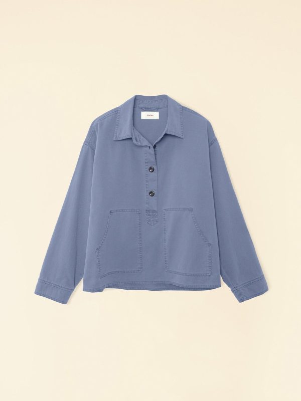 Granite Blue Grady Twill Top - Image 4