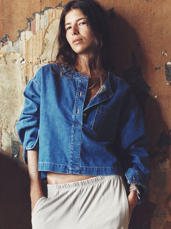 Deep Indigo Nicky Denim Top - Image 2