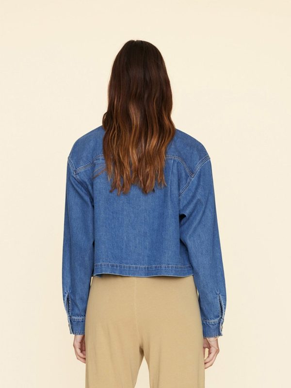Deep Indigo Nicky Denim Top - Image 3