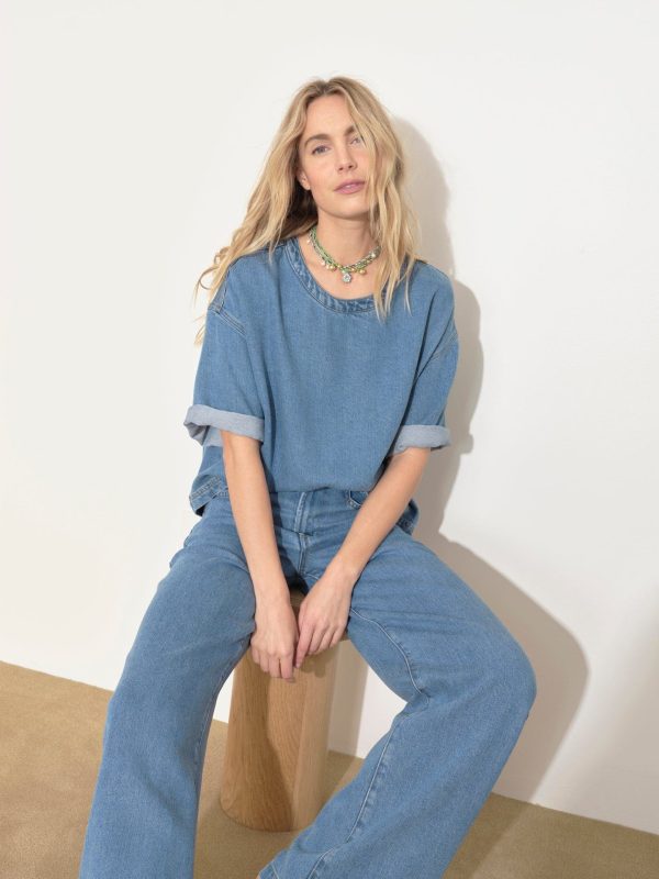 Pacific Austin Denim Top - Image 2