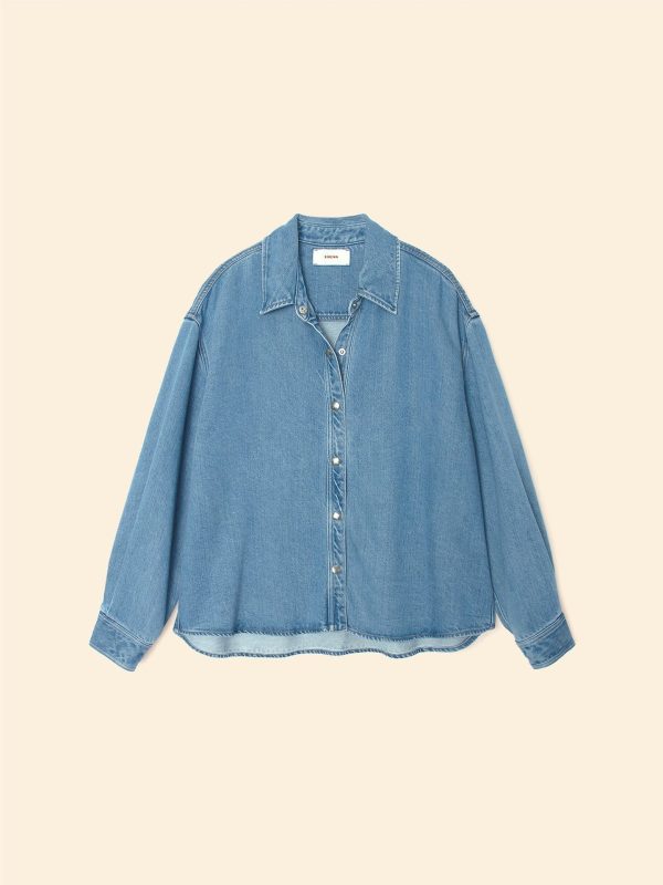 Pacific Gia Denim Shirt - Image 4