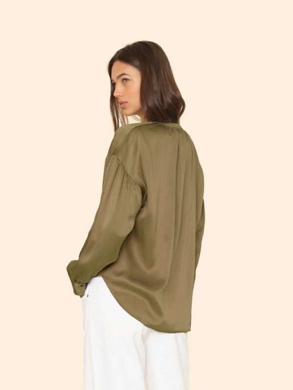 Olive Gold Mayson Top - Image 2
