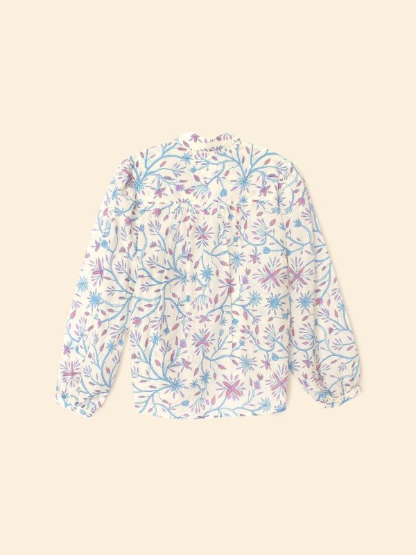 Ivory Blue Belle Shirt - Image 4