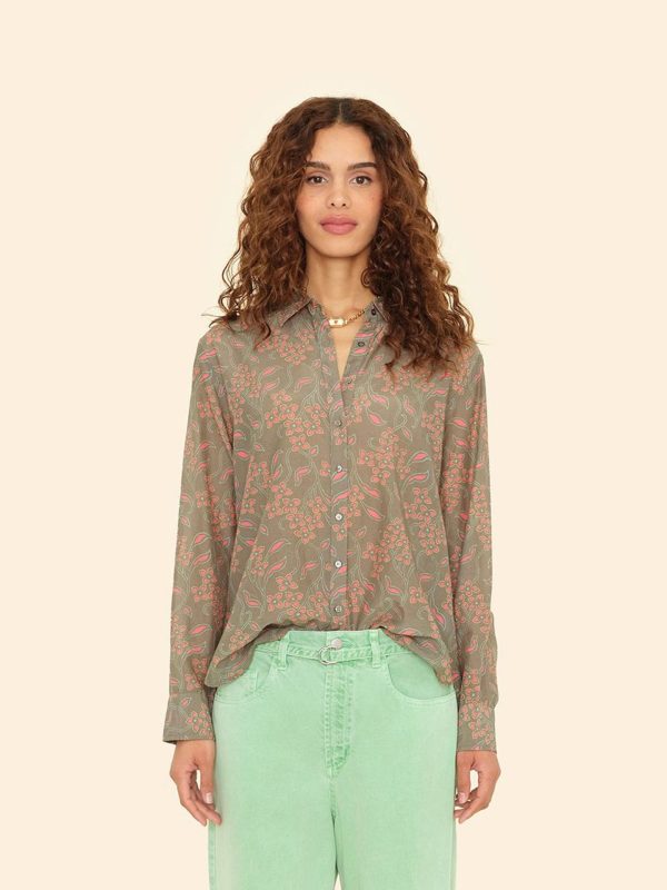 Olive Coral Beau Shirt