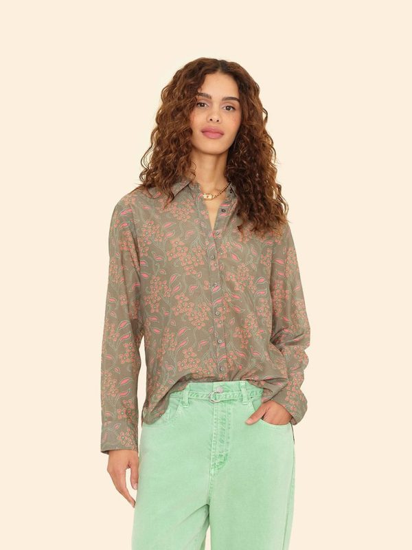 Olive Coral Beau Shirt - Image 3