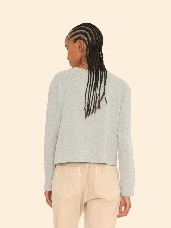 Heather Grey Terrance Tee - Image 2