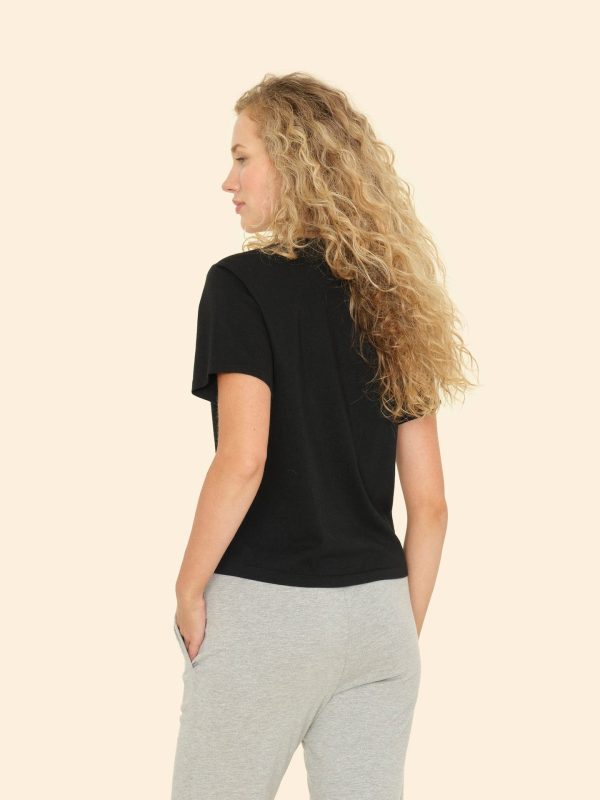 Jet Black Georgy Tee - Image 2