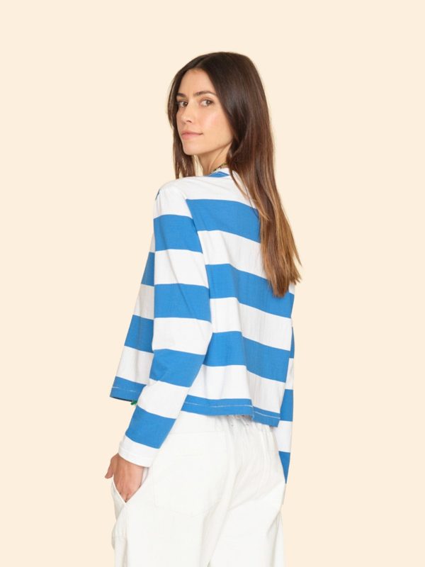 Maritime Blue Terrance Tee - Image 2