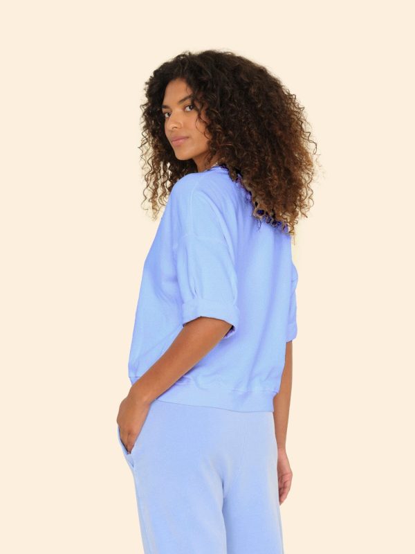 Blue Agate Trixie Terry Sweatshirt - Image 2
