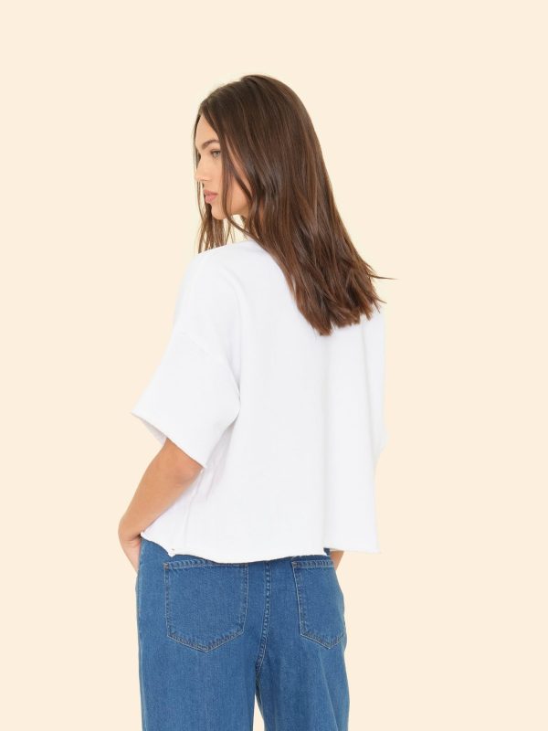 White Romeo Sweatshirt - Image 2