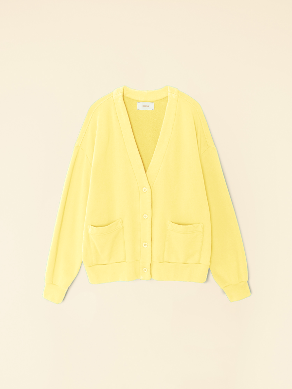 Canary Yellow Benny Cardigan