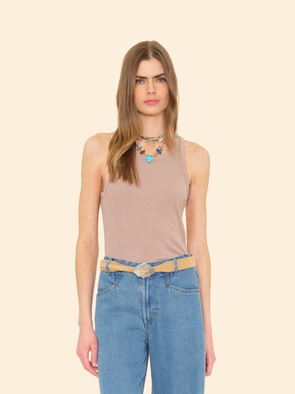 Shitaki Arynn Fine Rib Tank Top - Image 3
